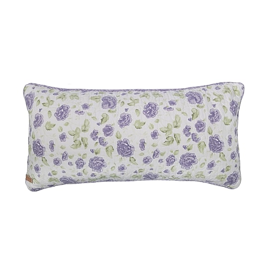 Donna Sharp Lavender Rose Rectangular Throw Pillow