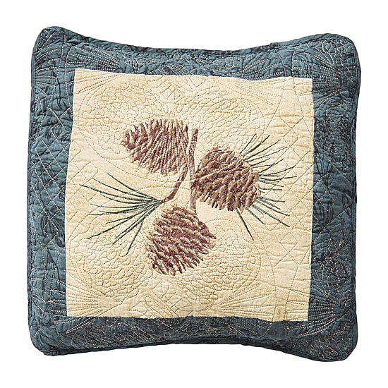 Donna Sharp Cabin Raising Square Throw Pillow
