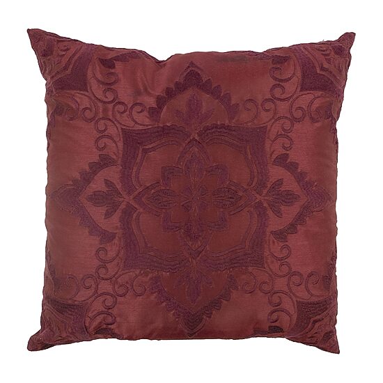 Donna Sharp Spice Postage Square Throw Pillow