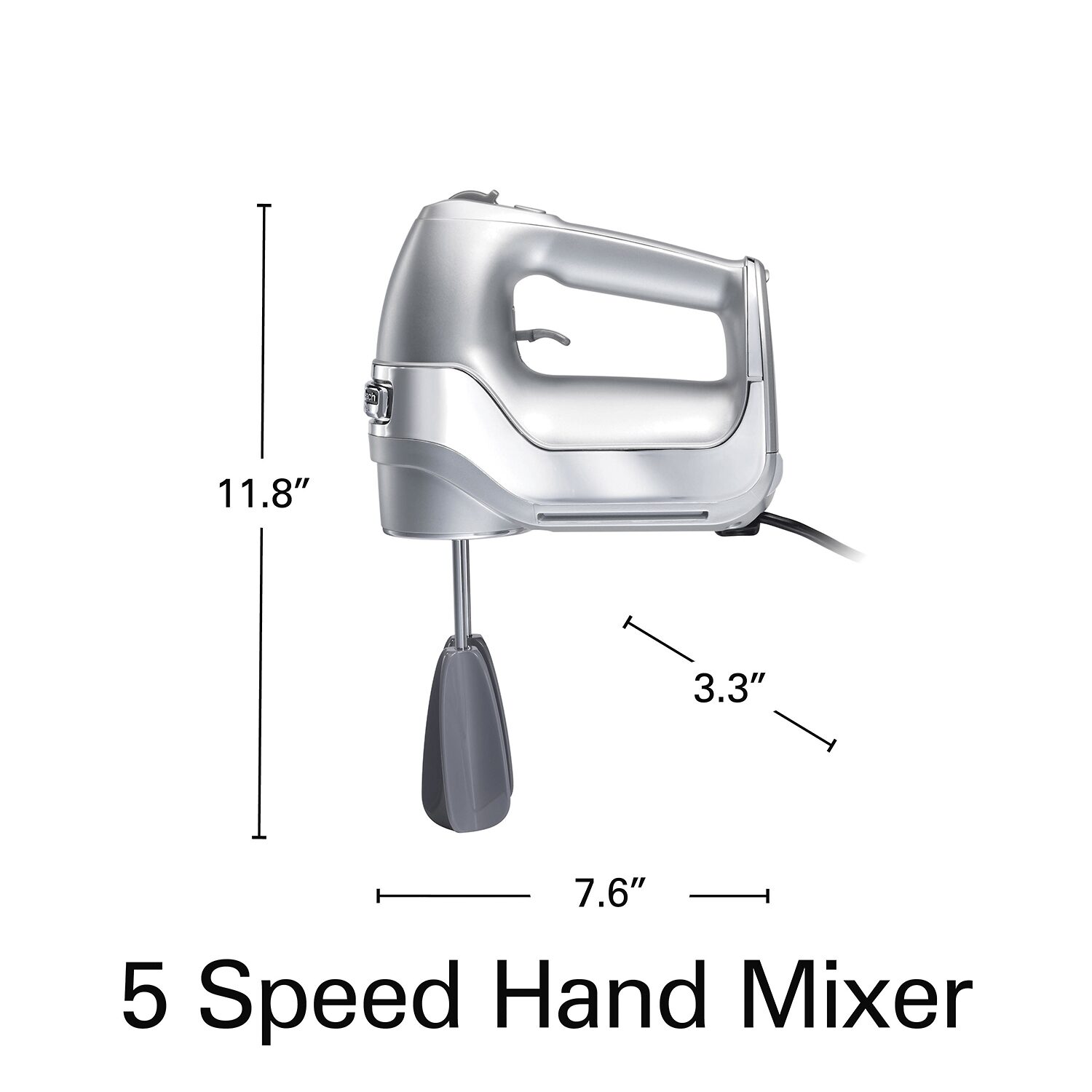 Hamilton Beach Professional 5 Speed Hand Mixer with Easy Clean Beaters