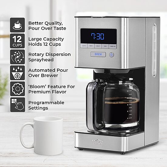 Vinci Rdt Spinning Sprayhead Coffee Maker
