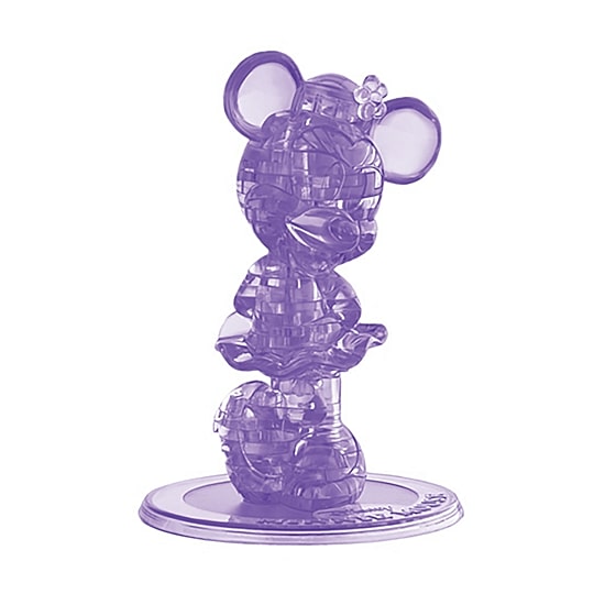 Bepuzzled 3d Crystal Disney Minnie Mouse 2nd Edition: 42 Pcs Minnie Mouse 42-pc. Puzzle