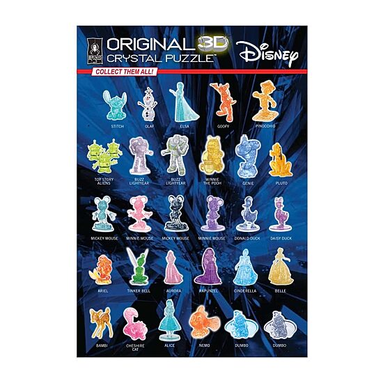 Bepuzzled 3d Crystal Disney Ursula: 44 Pcs Ariel The Little Mermaid 44-pc. Puzzle