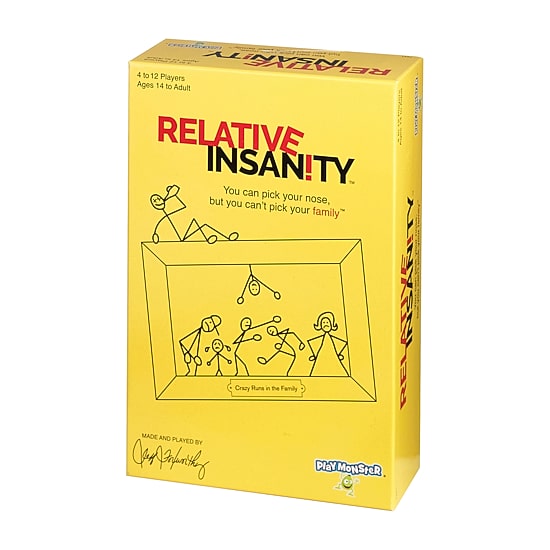 Play Monster Relative Insanity Card Game