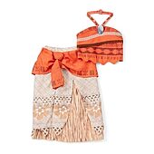 Disney Collection Moana Princess Moana Girls Dress Up Costume