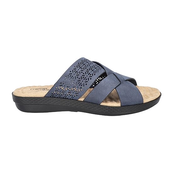 Easy Street Womens Coho Slide Sandals
