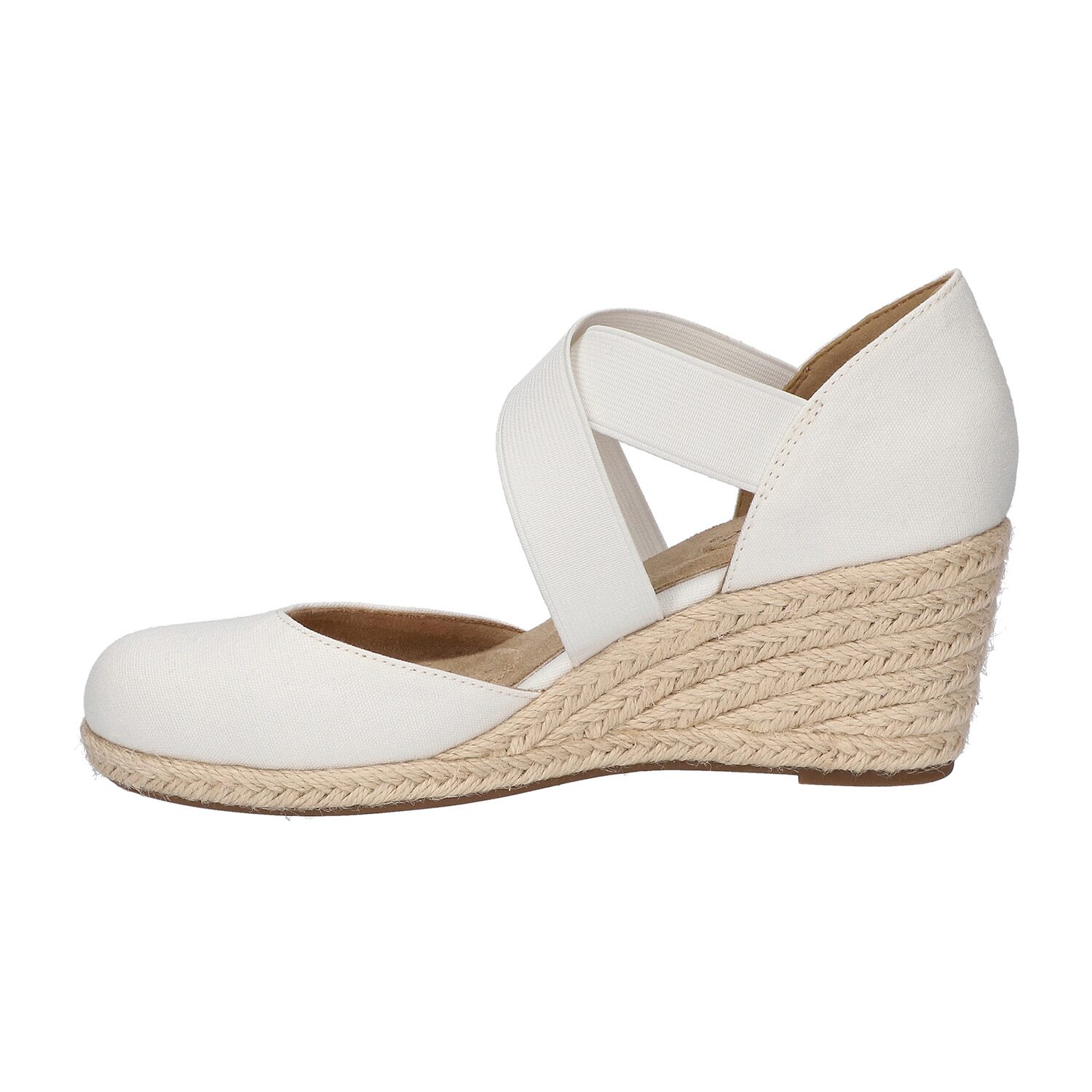 Easy Street Womens Pari Wedge Sandals