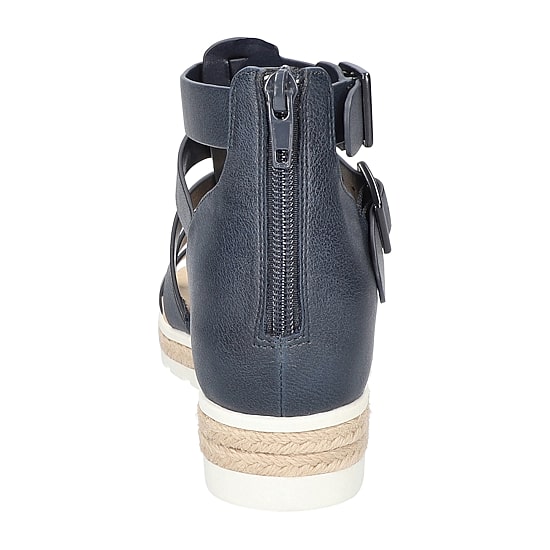 Easy Street Womens Simone Wedge Sandals