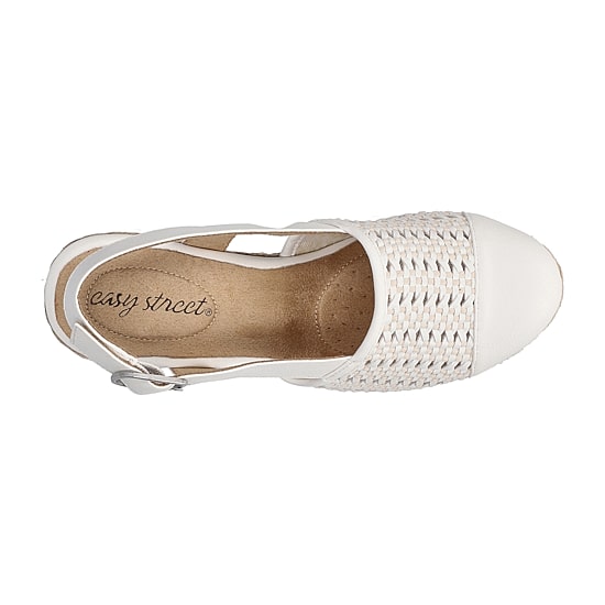 Easy Street Womens Taffy Wedge Sandals