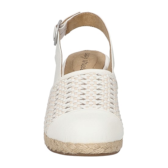 Easy Street Womens Taffy Wedge Sandals