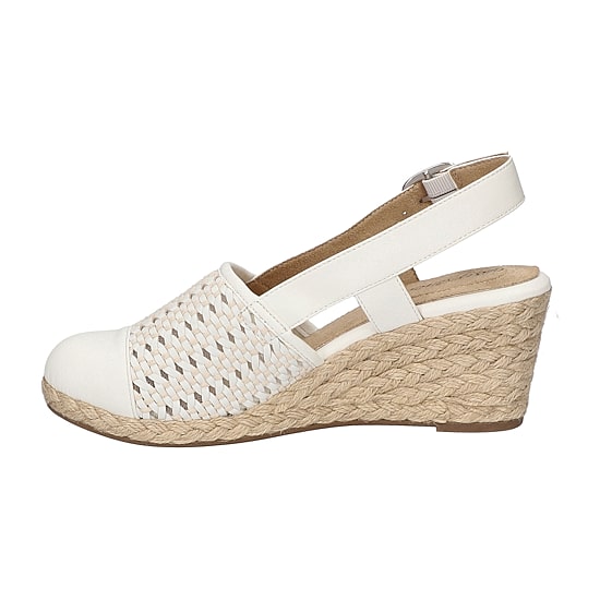 Easy Street Womens Taffy Wedge Sandals
