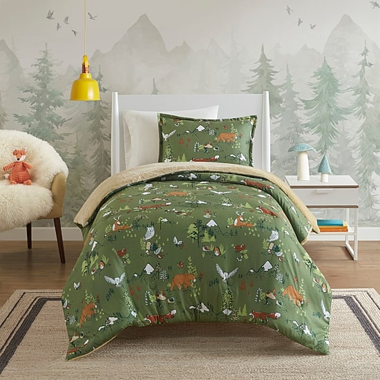 Intelligent Design Theo Reversible Midweight Comforter Set