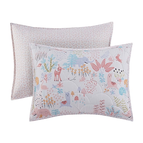 Intelligent Design Kinsley Cotton REVERSIBLE Quilt Set