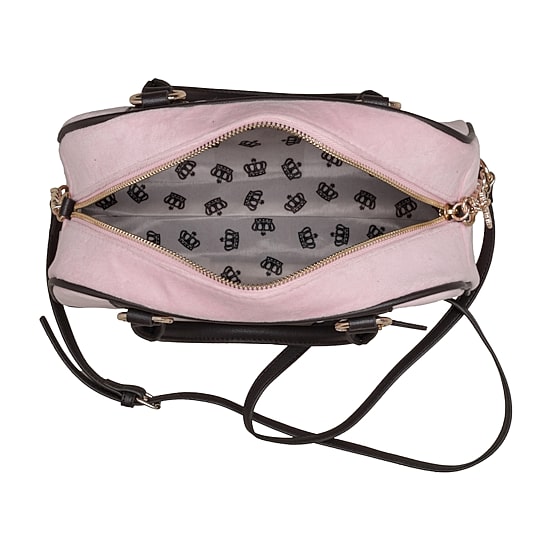 Juicy By Juicy Couture Retro Chic Velour Satchel