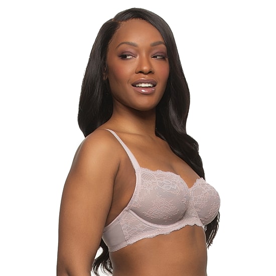 Paramour Lola Lace Demi Underwire Unlined Balconette Bra 125181
