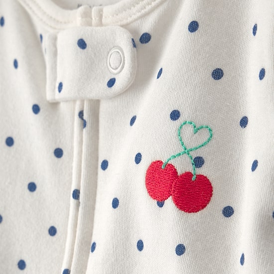 Carter's Cherry Baby Girls Dots Sleep and Play
