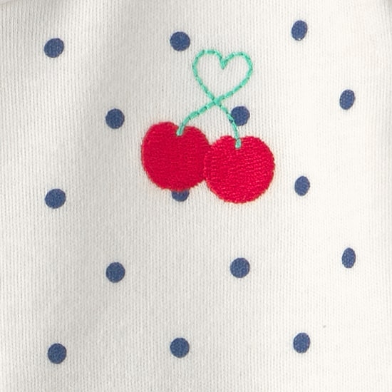 Carter's Cherry Baby Girls Dots Sleep and Play
