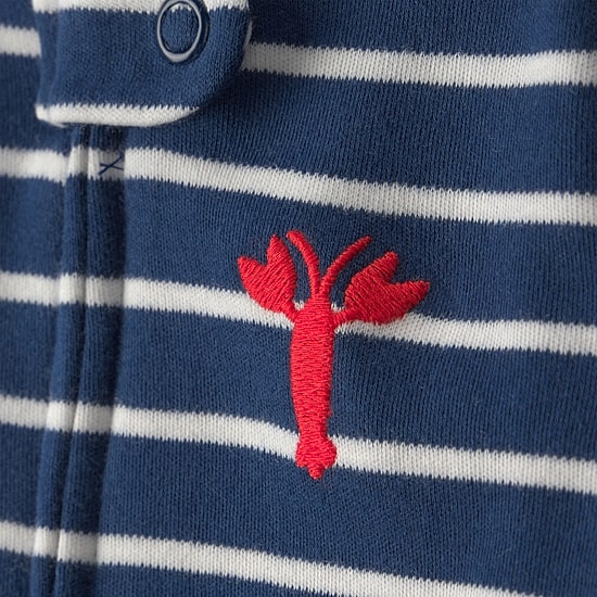 Carter's Lobster Baby Boys Striped Sleep and Play
