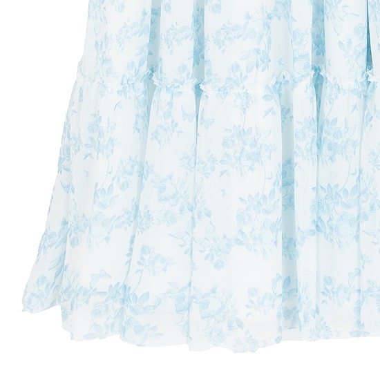 Rare Editions Big Kid Girls Flutter Short Sleeve Floral Maxi Dress
