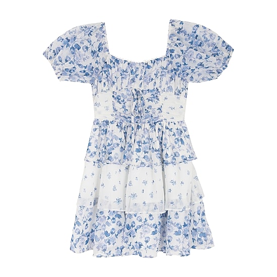 Rare Editions Big Kid Girls Short Sleeve A-Line Dress
