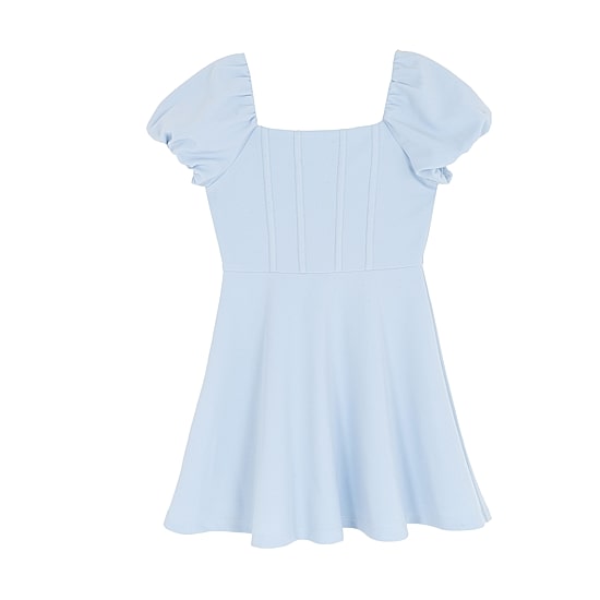 Rare Editions Big Kid Girls Short Sleeve Skater Dress