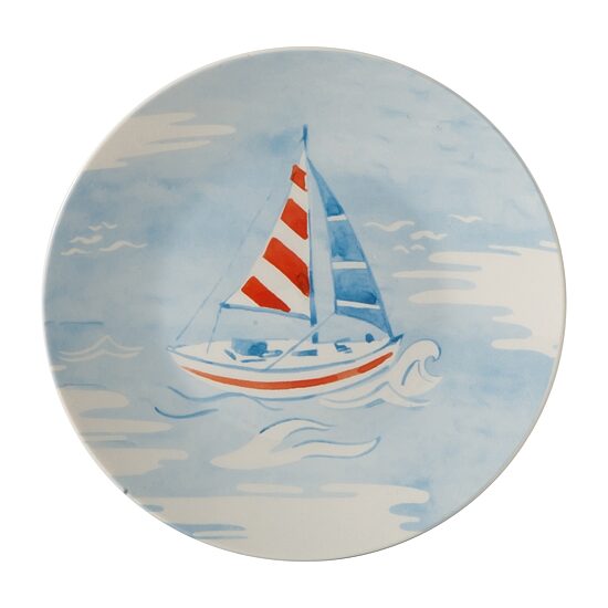 Martha Stewart Salt and Shore Americana 4-pc. Ceramic Salad Plate