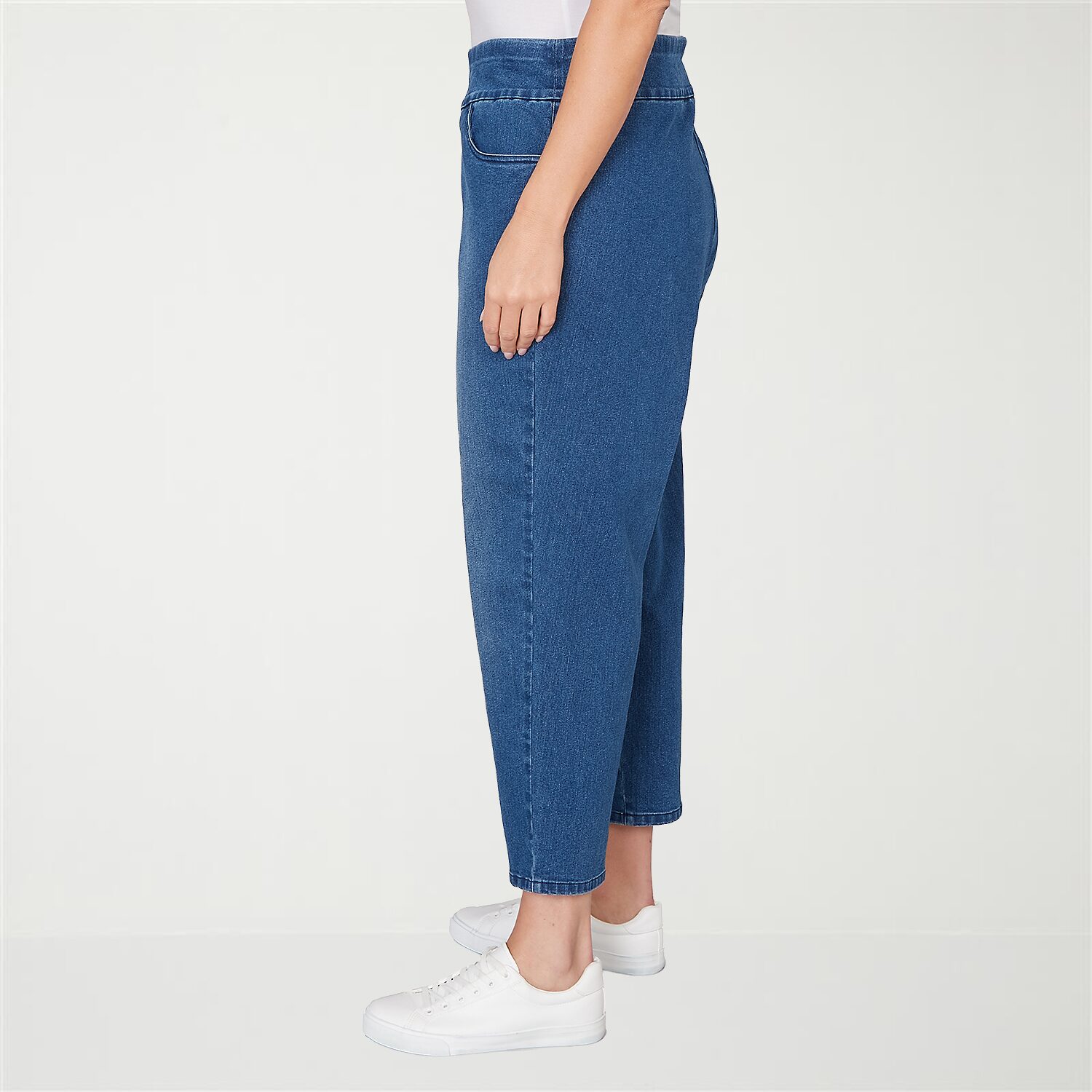 Alfred Dunner Hilton Head Womens Mid Rise STRETCH FABRIC Straight Leg Jean