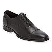 J. Ferrar Mens Lennox Cap Closed Toe Oxford Shoes