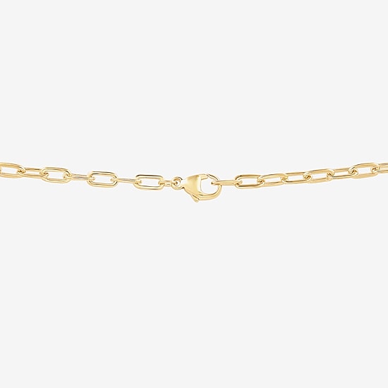 (G, Si1-Si2) Womens 1/4 CT. T.W. Lab Grown White Diamond 14K Gold Over Silver 18 Inch Pendant Necklace