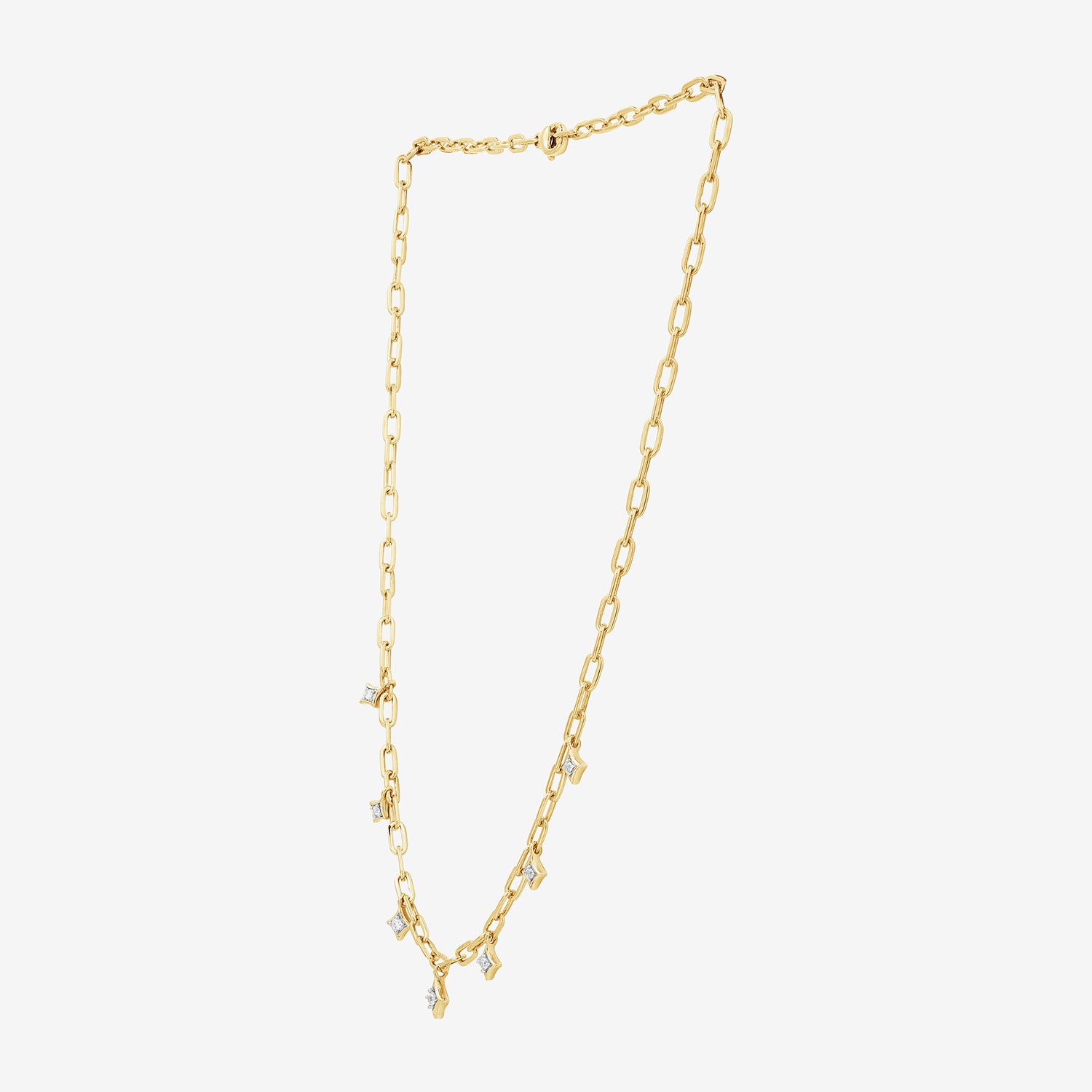 (G, Si1-Si2) Womens 1/4 CT. T.W. Lab Grown White Diamond 14K Gold Over Silver 18 Inch Pendant Necklace