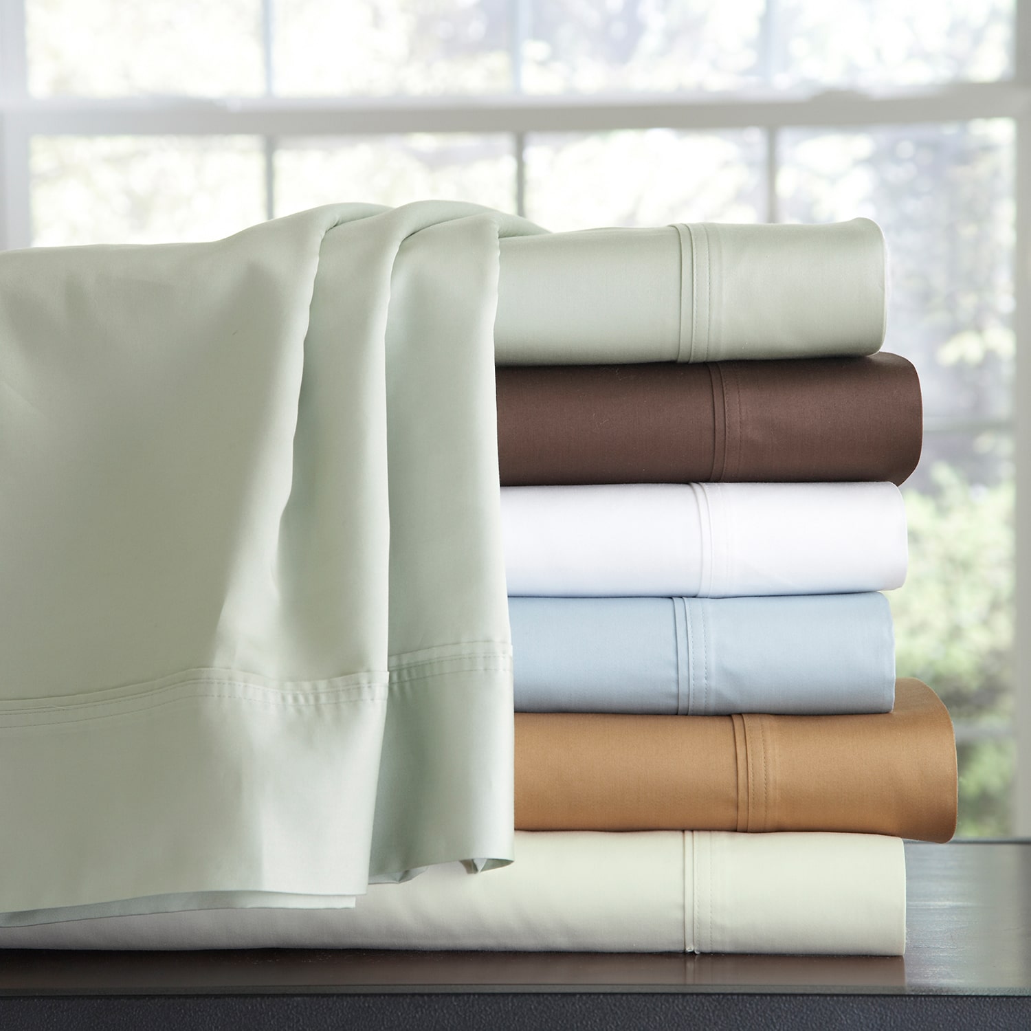 Pointehaven 500 Thread Count Sateen Sheet Set