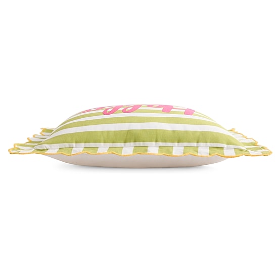 Layerings Hello Spring Square Throw Pillow