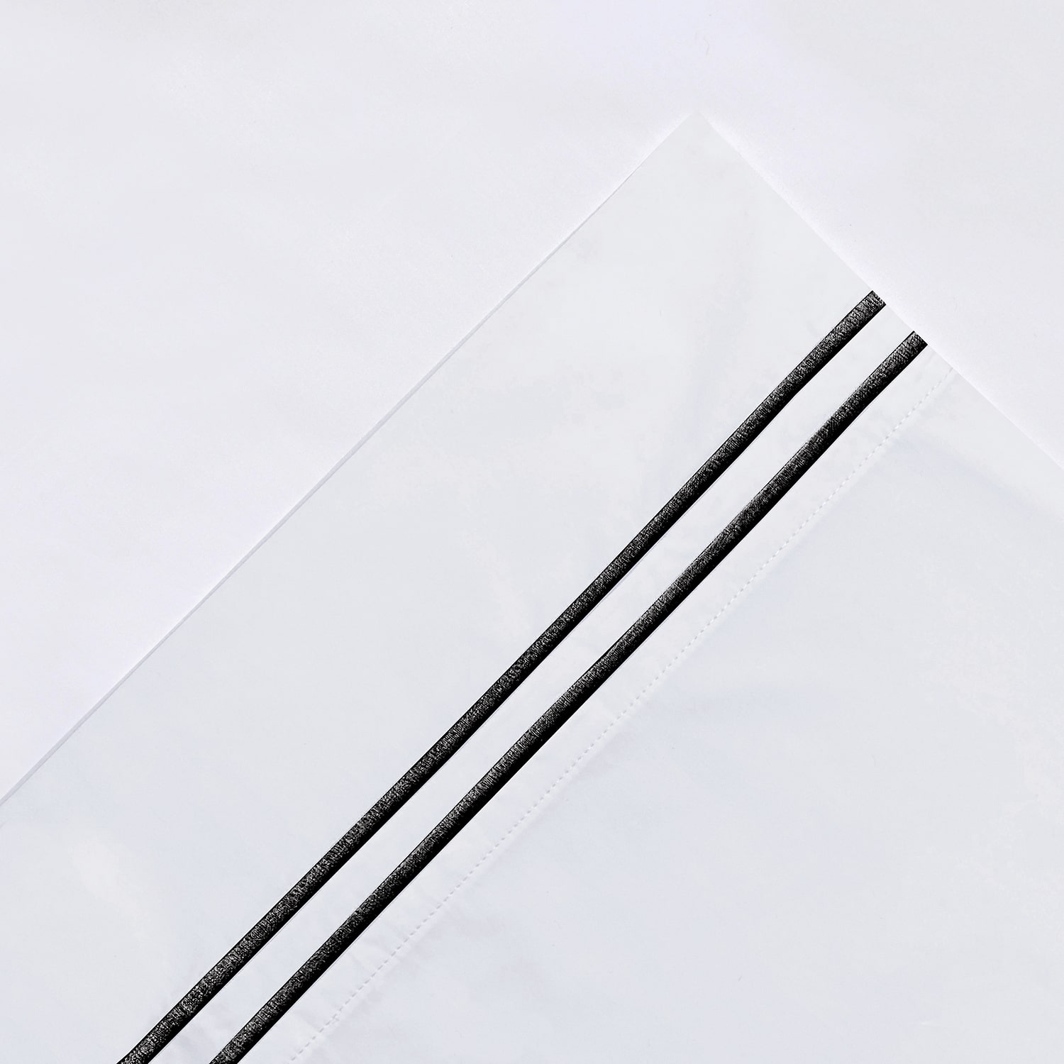 Pointehaven Long Staple Cotton Percale Deep Pocket Oversized Double Stitch 300tc Sheet Set