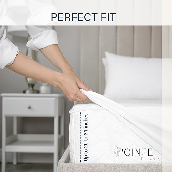 Pointehaven 500 Thread Count Sateen Sheet Set