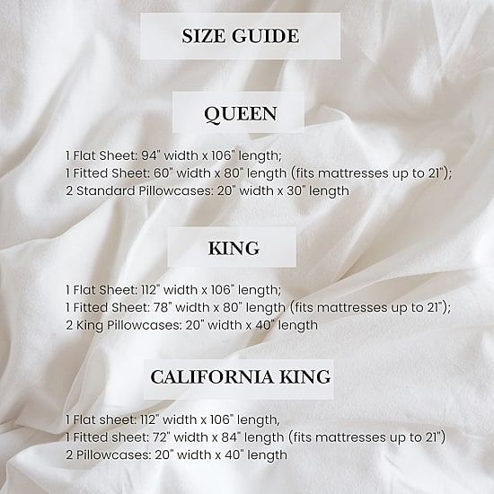 Pointehaven 500 Thread Count Sateen Sheet Set