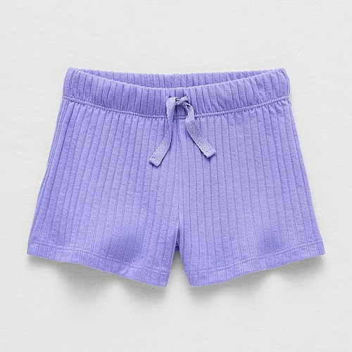 Okie Dokie Toddler & Little Girls Pull-On Short, 3t, Purple