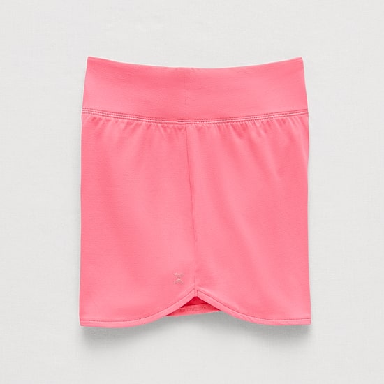 Xersion Little & Big Kid Girls Stretch Fabric Mid Rise Pull-On Short