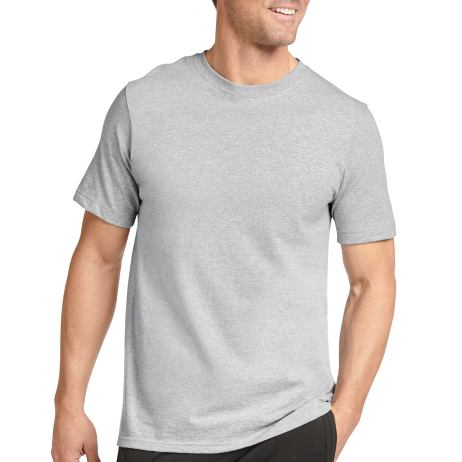 Jockey Classic Mens 3 Pack Short Sleeve Crew Neck Moisture Wicking T-Shirt