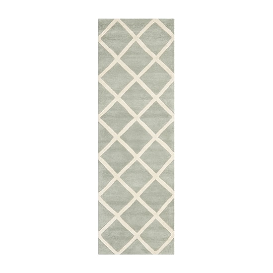 Safavieh Jayma Geometric Hand Tufted Wool Indoor Round Rug