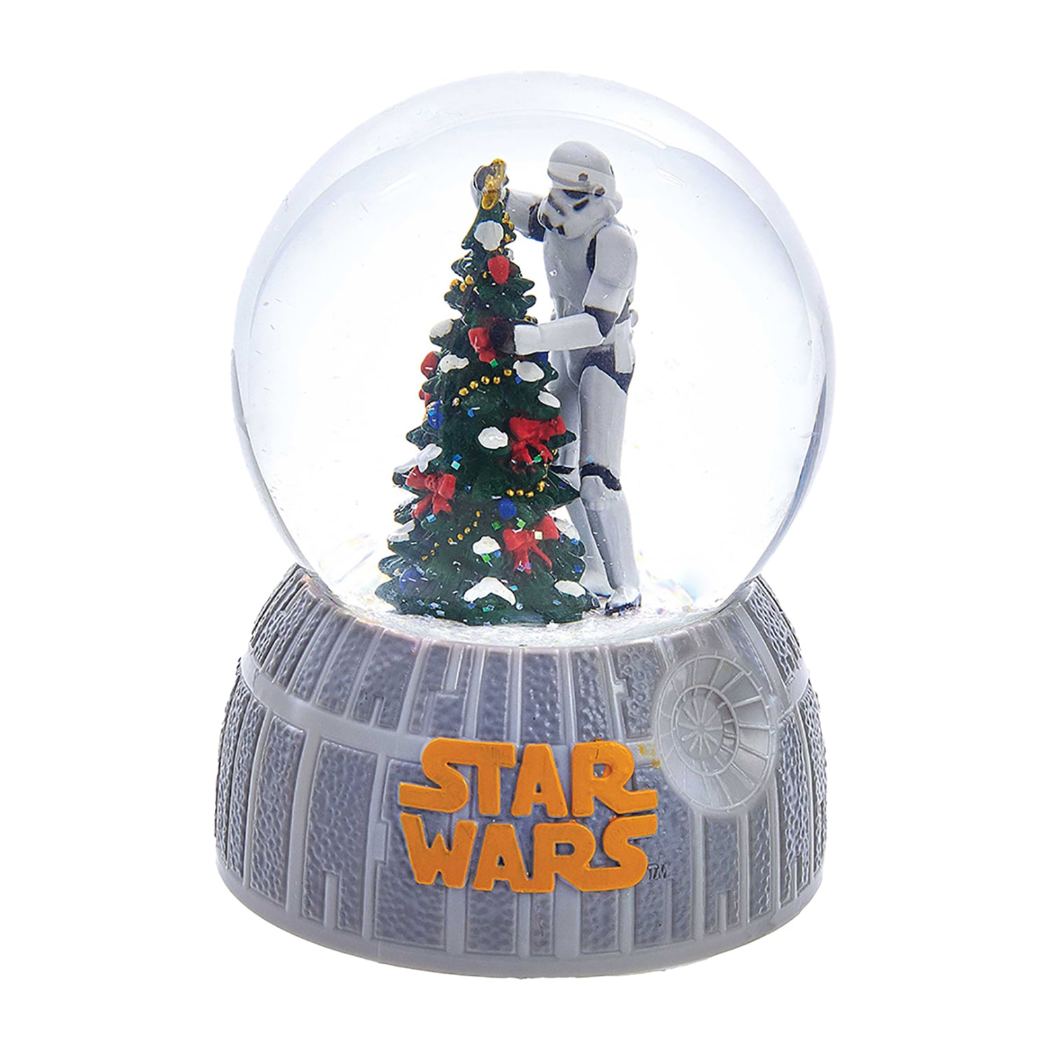 Kurt Adler 100mm Musical Stormtrooper Decorating Christmas Tree Water globe