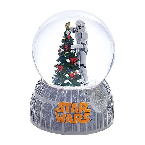 Kurt Adler 100mm Musical Stormtrooper Decorating Christmas Tree Water globe, One Size, Multiple Colors