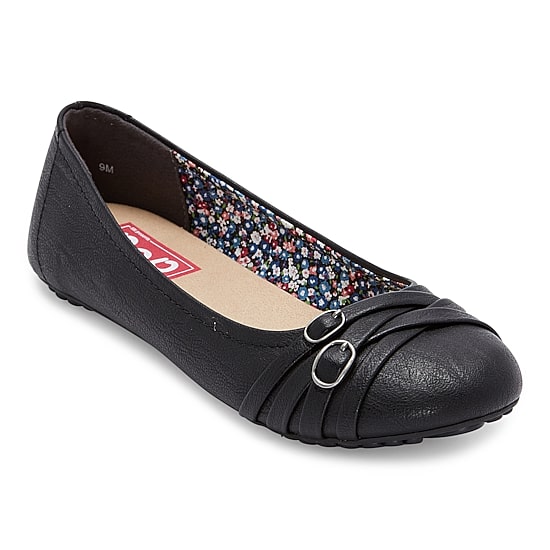 Pop Nelly Womens Closed Toe Ballet Flats