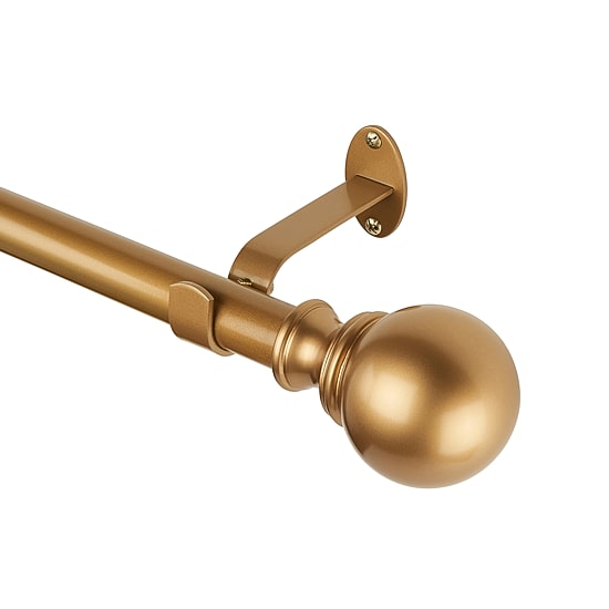 Elrene Home Fashions Cordelia 1 IN Adjustable Curtain Rod