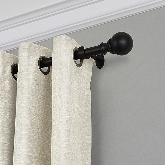Elrene Home Fashions Cordelia 1 IN Adjustable Curtain Rod