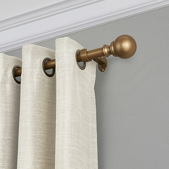 Elrene Home Fashions Cordelia 1 IN Adjustable Curtain Rod
