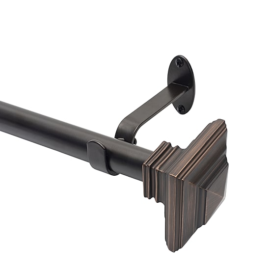 Elrene Home Fashions Florence 1 IN Adjustable Curtain Rod