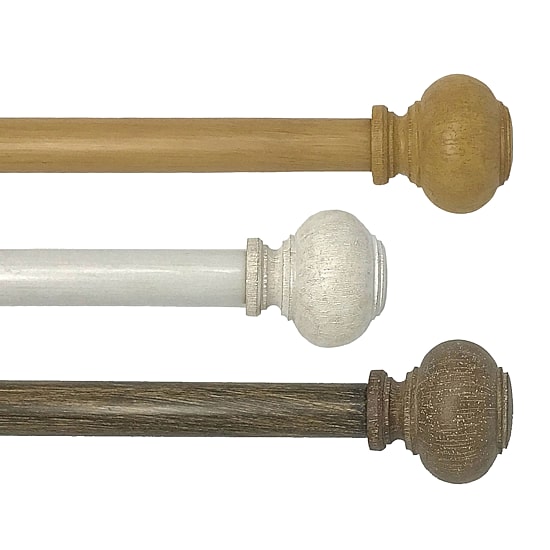 Elrene Home Fashions Rhinebeck 1 IN Adjustable Curtain Rod