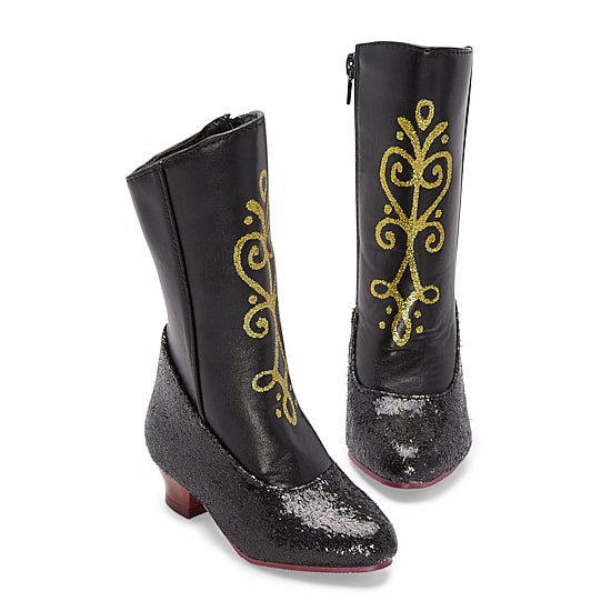 Disney Collection Frozen Anna Costume Boots - Girls Anna Princess Frozen Dress Up Shoes