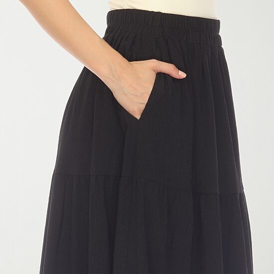 White Mark Womens Maxi Skirt
