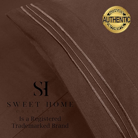 Sweet Home Collection™ Supreme Soft Microfiber Wrinkle Free 4-Piece Sheet Set